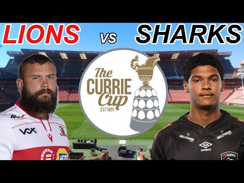 LIONS vs SHARKS Currie Cup 2025 Live Commentary