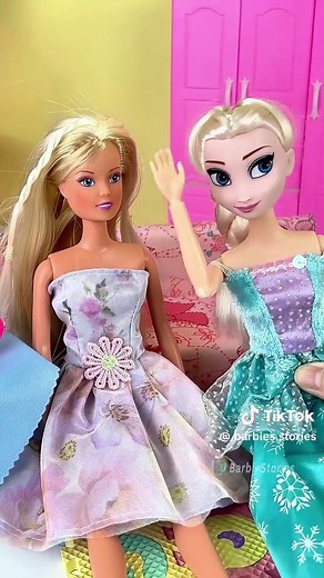 Barbie and Elsa's Makeup Mishap with Ken