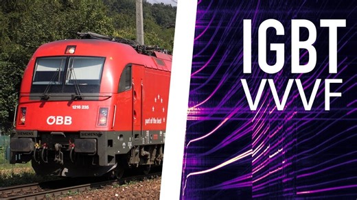 【转载 | 西门子IGBT-VVVF】ÖBB 1216 Taurus - ES64U4 电力机车电磁录音