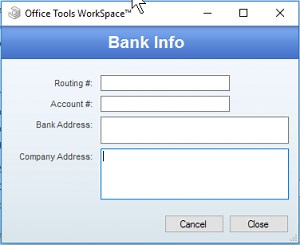 Creating Deposit Slips - OfficeTools