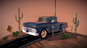 Chevrolet C10 Stepside 1966 - Download Free 3D model by Raphael Baget (@Raphael.Baget)
