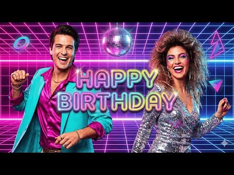 Happy Birthday To You 🎉 – High-Energy 80s Italo Disco Party Anthem (Music Video) | Celebration Song