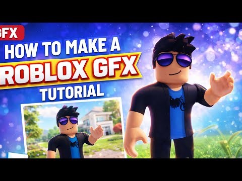 HOW TO MAKE A ROBLOX GFX ON MOBILE 🔥 (NO PC)