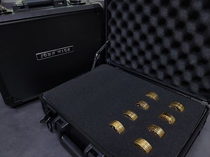 Continental Coin Case the Continental Gold Coin Display Case Cosplay Movie Prop - Etsy