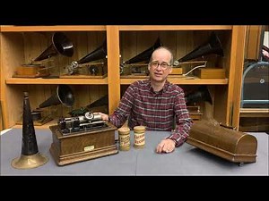 Edison Standard C Cylinder Phonograph Record Player