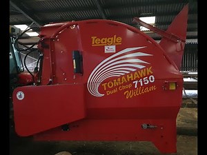 Bedding down with A Teagle 7150 Dual Chop Bale Chopper (AKA, William)