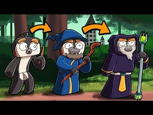 Minecraft Dragons - HOW TO BECOME DRAGON WIZARD!