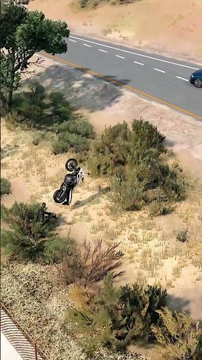 Realistic Highway Car Crashes #128