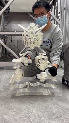 Dowell3D_Printer on Instagram: "It’s your badge of honor in the battlefield. 👏👏 Print a sharp, durable Gundam faction logo with precision using your Dowell Pellet 3d printer. DP-A10: https://www.dowell3dprinter.xyz/productinfo/1320152.html #3dprinter #3dprinting #foryou #large3dprinter #dowell3d #3d #dowell3dprinter #instagram #gundam #logo #chrismastree #pellet"