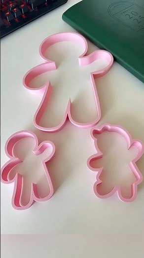 From 3D Print to Perfect Gingerbread Cookie 🍪 | How I Made These Cutters