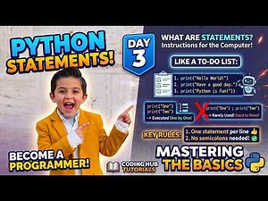 Day 3: Learn Python Statements
