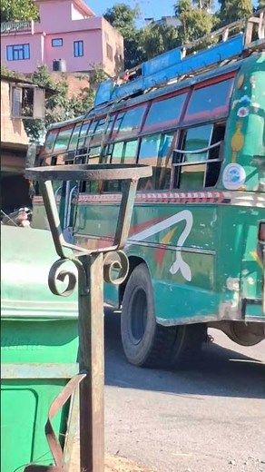 green bus