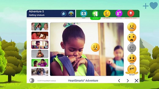 HeartSmarts® Adventure is a fun and engaging new social & emotional e-learning program for ages 4-6 . Children learn about navigating emotions, relating to others and resilience-building techniques. Through our 100,000 Coherent Kids Initiative, HeartMath Institute is giving away 100,000 free copies of the program, for use in the classroom or at home. We know that now, more than ever, children need every advantage to help guide them through this ever-changing world. Get your free copy today, and 