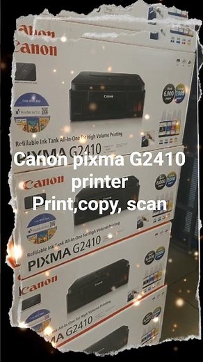Canon pixma G2410 printer Print,copy, scan