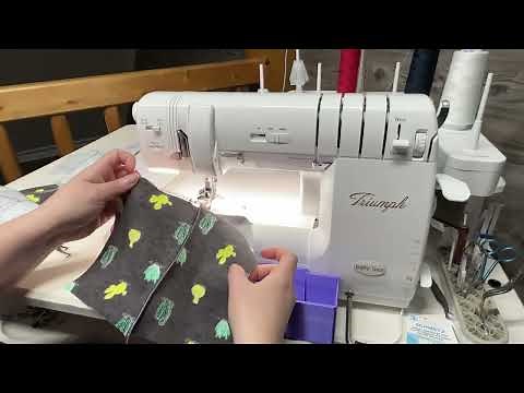 How to thread your Babylock serger for a 3-thread flatlock