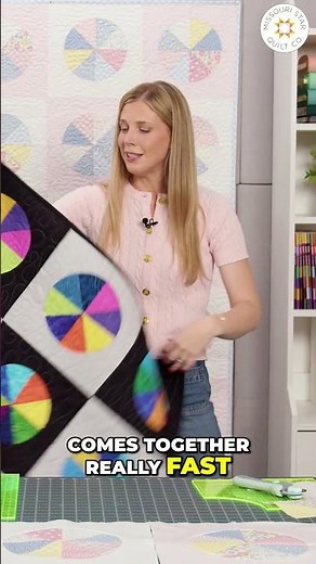 Color Wheel quilt Quilting Tip | Missouri Star
