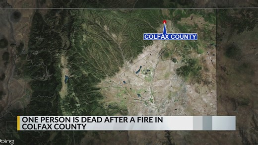 1 person dead in Colfax County fire