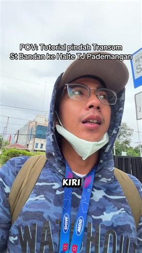 Tutorial Lengkap Pindah Transum St Kampung Bandan ke Halte TJ Pademangan