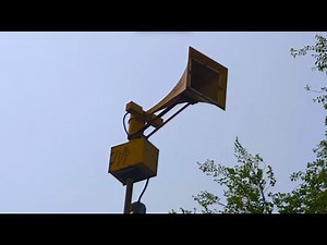 Federal Signal Thunderbolt 1003 | Alert | Niles Siren Test