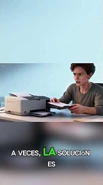 Impresora no imprime 😱 Solución rápida paso a paso #pc #shorts