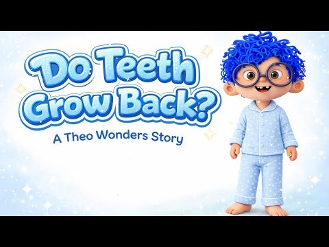 Theo Wonders: Do Teeth Grow Back? (SEL + Calm) 💙 SEL Bedtime Story for Kids