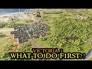 The FIRST STEPS in Victoria 3 - BEGINNER'S GUIDE || Grand Strategy Tutorial Guide English