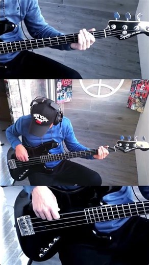 🎸Deftones Battle-axe on bass (Squier Jazz Bass Deluxe)