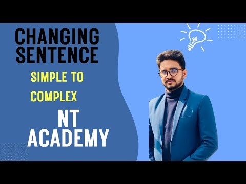 Simple to Complex Sentence | Learn English Grammar Easily