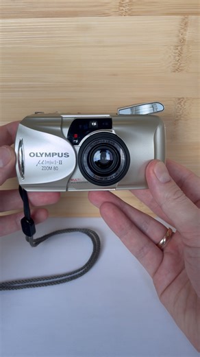 How to Load Film in the Olympus Mju II Zoom 80 🎞️ | Quick Guide