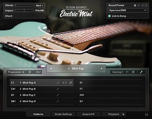 Native Instruments releases Session Guitarist - Electric Mint in collaboration with Drumasonic