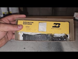 Building an Accurail Box Car Kit!