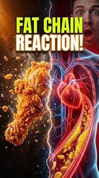 What Fried Chicken REALLY Does to Your Body in Minutes 🍗⚠️ #friedchicken #bodyreaction #healthfacts