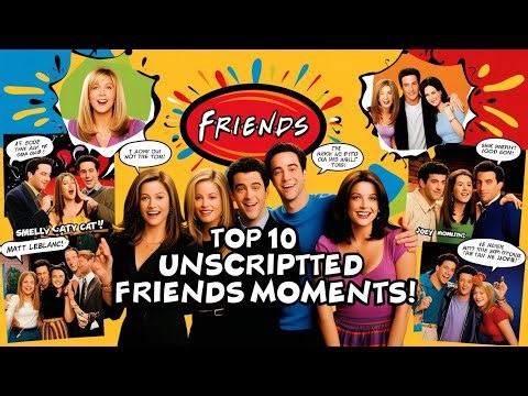 Top 10 Unscripted Friends Moments That Were Kept in the Show