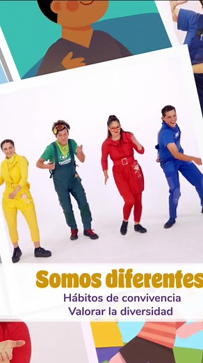🎶 Todos somos diferentes, diferentes pero igual 🌈🎶. ❤️ Hoy es un buen día para recordar esta linda canción, porque día a día trabajamos por la inclusión. #musicainfantil #cantandoaprendoahablar #cantandoaprendo #chile #mexico #hechoenchile #exploracolores #autismoinfantil
