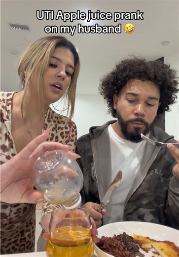 Apple Juice Prank on My Husband Will Leave You Laughing