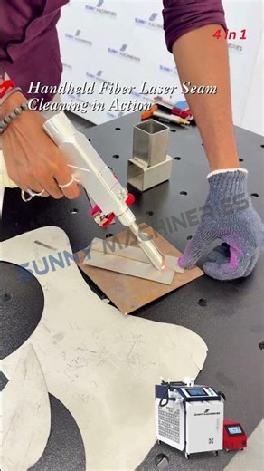 Sunny Machineries 1500W Handheld Fiber Laser Welding Machine | Laser Seam Cleaning