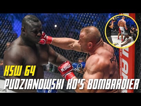 KNOCKOUT!!! Pudzianowski KO's Bombardier - KSW 64