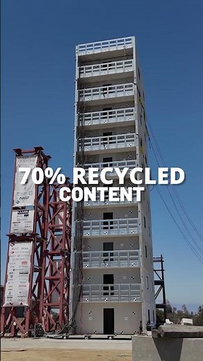 World’s Tallest Cold Formed Steel Building Put to the Test