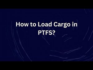 How to Load Cargo in PTFS?