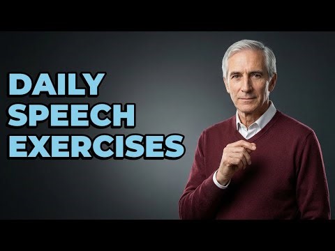 Are There Daily Exercises For Dysarthria After Stroke?
