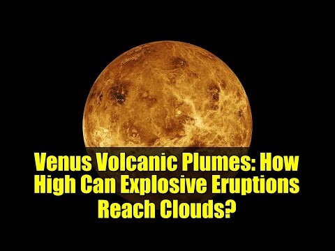 Venus Volcanic Plumes: How High Can Explosive Eruptions Reach Clouds?