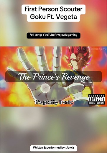 First Person Scouter - Goku and Vegeta Rap Battle
