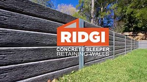 Save time and money when you Do-It-Yourself with the RIDGI system! Perfect for termite, rot and warp free retaining walls, garden beds or edging that are backed up with a massive 15 year warranty! Shop the entire range at your local Bunnings Warehouse. | Ridgi - Reinforced Concrete Retaining Walls