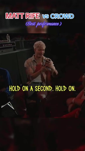 matt rife vs crowd funny moments #STANDUPCOMEDY #matrife #crowd #maatrifefunny