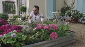 Galvanized Raised Garden Bed Kit, Large Metal Raised Garden Beds for Vegetables, Galvanized Planter Raised Garden Boxes Outdoor (Silver)