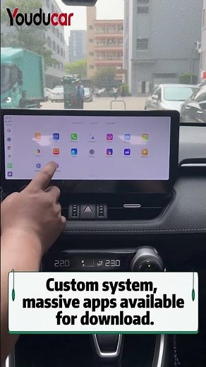12.3" Screen Upgrade for 2020–2024 Toyota RAV4: Custom System & Multiple Themes!