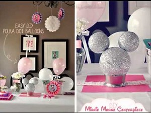 Minnie mouse party decorations ideas