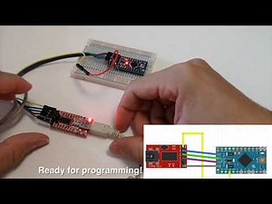 Tutorial How To Programming Arduino Pro Mini board with FTDI in easy steps
