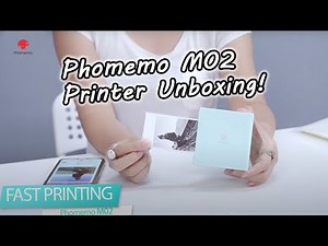 Phomemo M02 Unboxing丨Mini Pocket Thermal Printer Introduction Overview丨Paper Installation丨App Setup