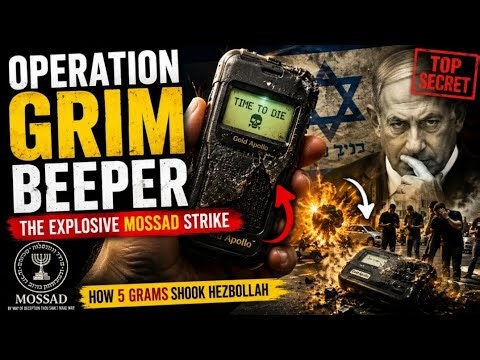 OPERATION GRIM BEEPER.THEY BOUGHT THE BOMBS THEMSELVES. How Israel Turned A Pager Into A War Weapon